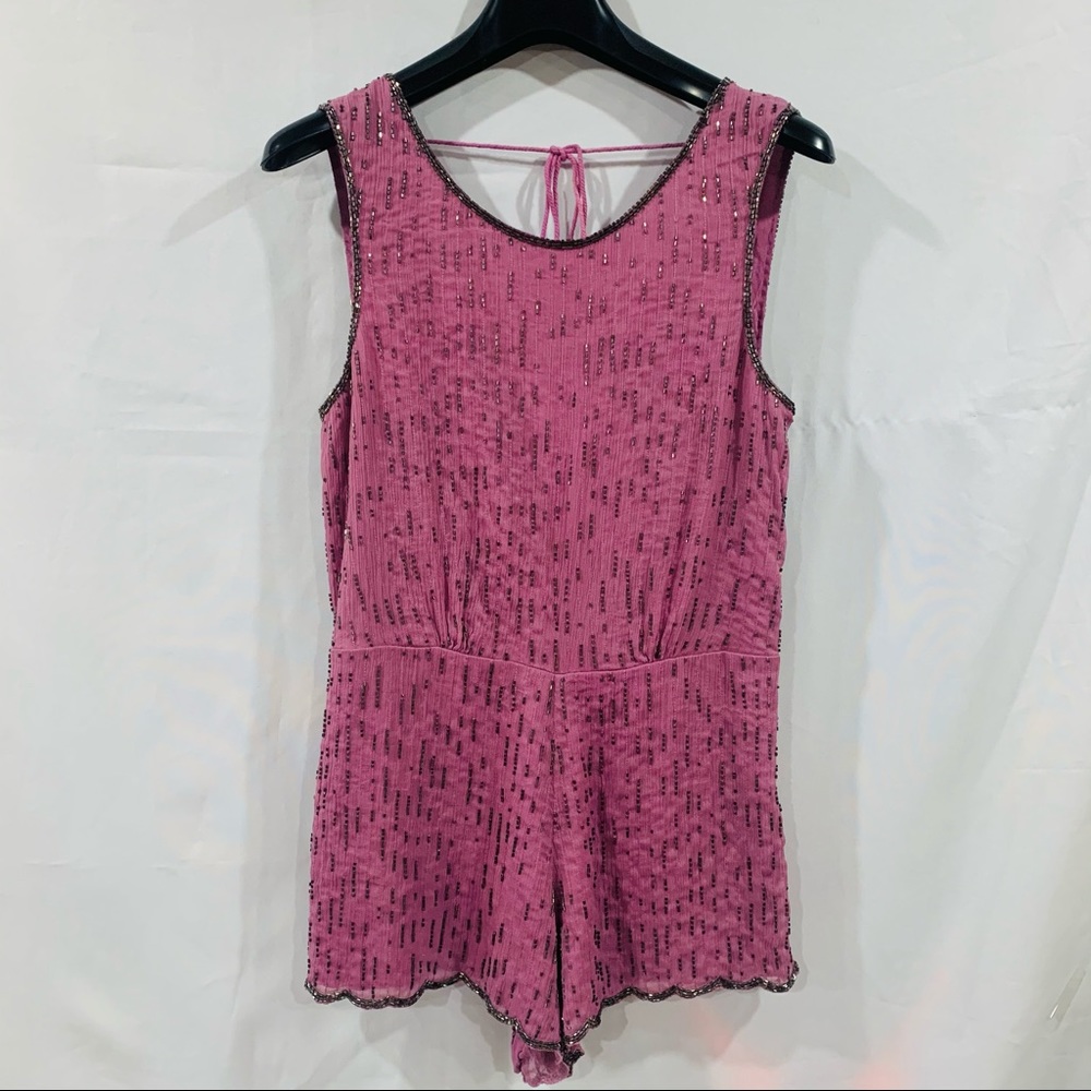 FREE PEOPLE ROMPER ORCHID Sz. 2 - Picture 5 of 8